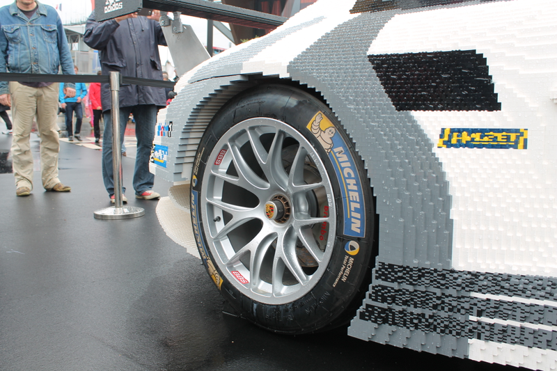 Illustration for article titled Half Of This Porsche Is Made Of Lego Bricks